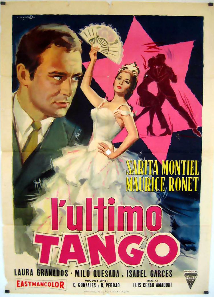 My Last Tango SARA MONTIELquot MOVIE POSTER quotMI ULTIMO TANGOquot MOVIE POSTER