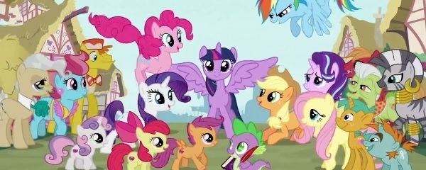 My Little Pony: Meet the Ponies movie scenes My Little Pony Friendship is Magic