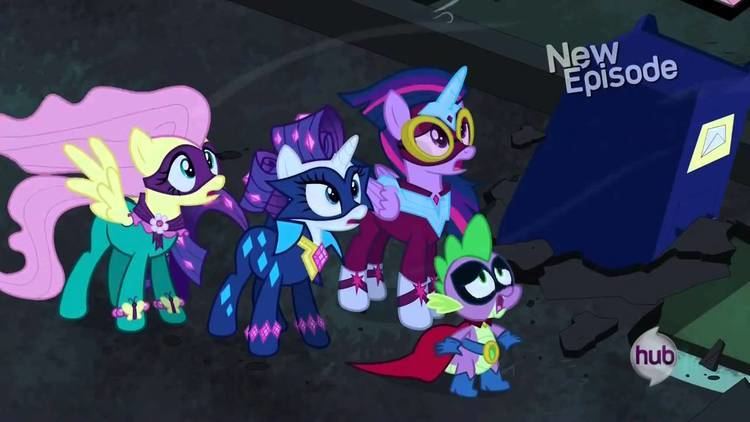 My Little Pony: Meet the Ponies movie scenes First encounter with the Mane iac Power Ponies full scene