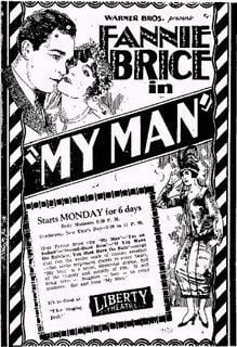 My Man (1928 film) movie poster