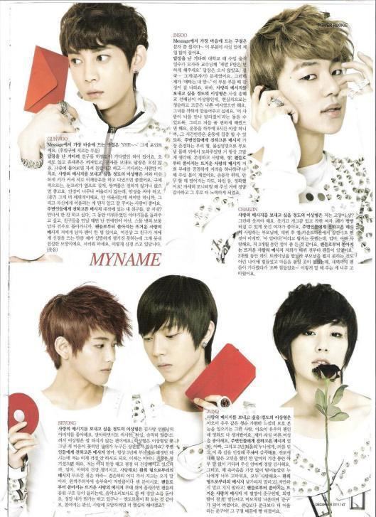My Name (band) MYNAME Korean boy band images MYName HD wallpaper and background