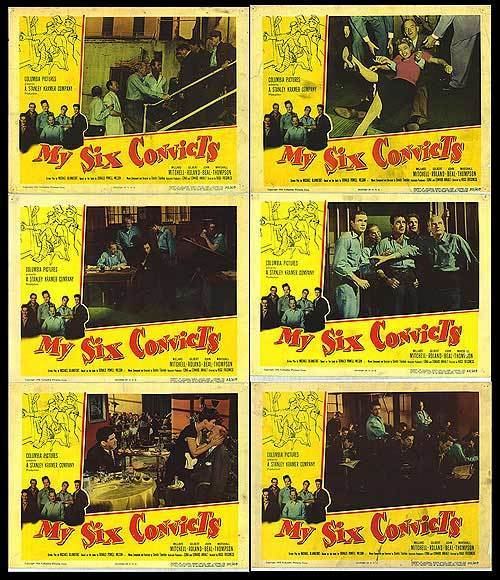 My Six Convicts My Six Convicts movie posters at movie poster warehouse moviepostercom