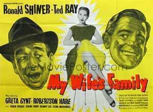 My Wifes Family (1956 film) movie poster