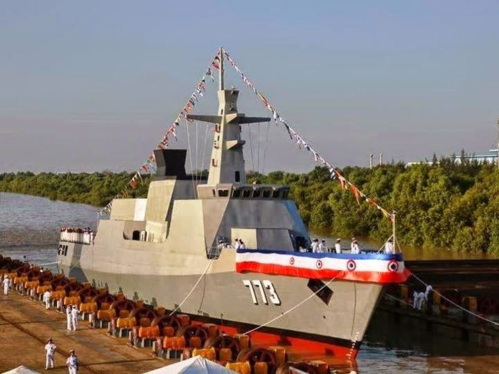 Myanmar Navy Myanmar Navy Launches Stealth Corvette Defence Blog