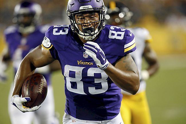 MyCole Pruitt Vikings rookie tight end MyCole Pruitt hoping for another