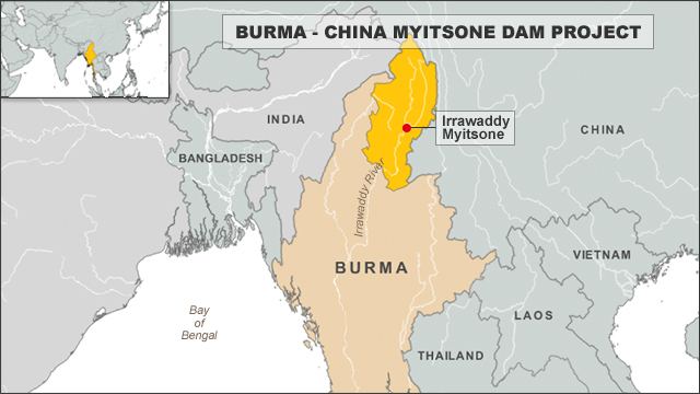 Myitsone Dam Burma Hopes for Foreign Investment State of Affairs