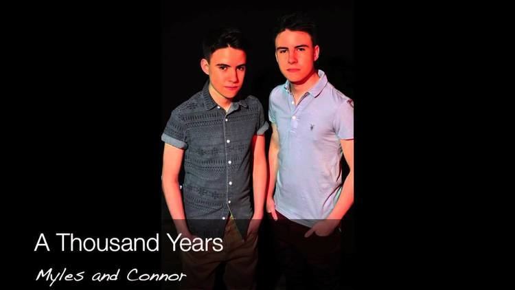 Myles and Connor A Thousand Years Cover Myles and Connor YouTube