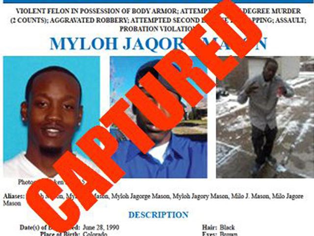 Myloh Jaqory Mason Last remaining 39Scream39 bank robbery suspect Myloh Mason arrested