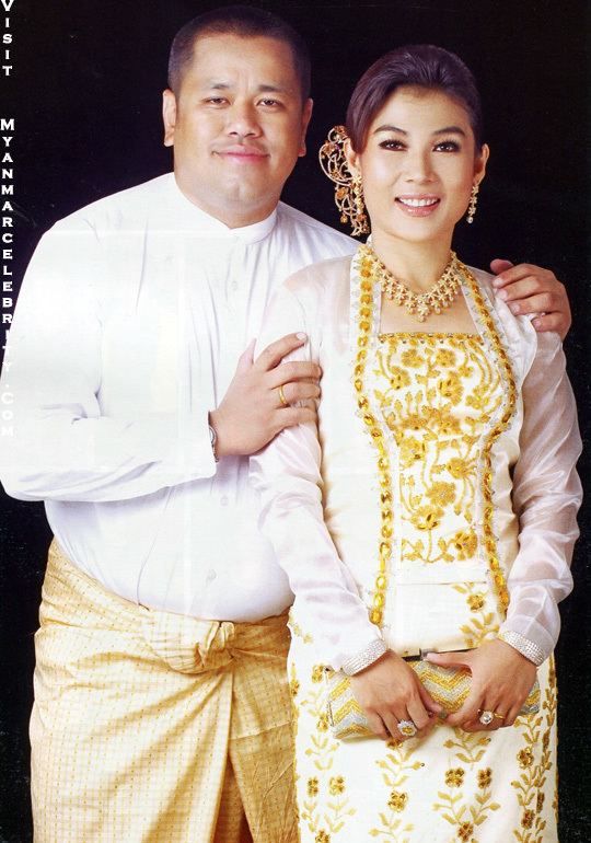 Myo Kyawt Myaing Myanmar Celebrity Couple Myo Kyawt Myaing and Thwin Pa Pa Aung
