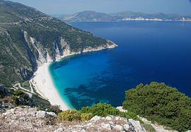 Myrtos Beach httpsuploadwikimediaorgwikipediacommonsthu