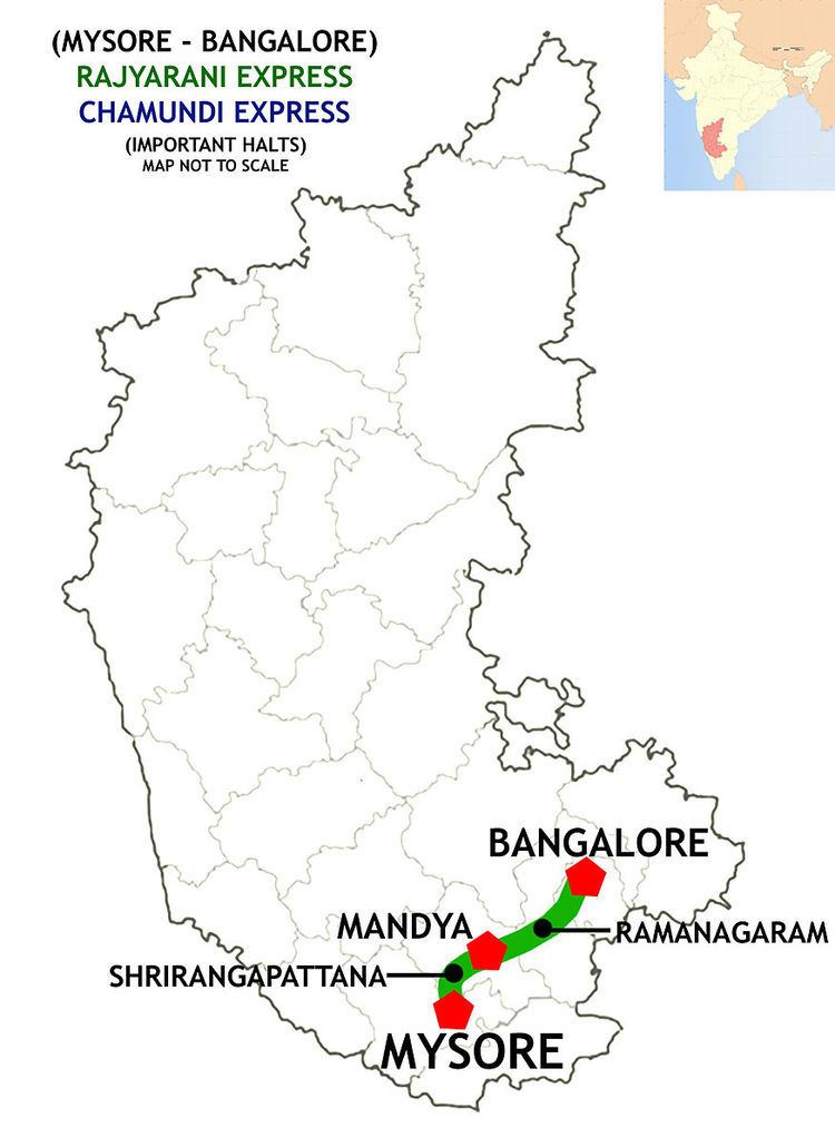 Mysore-Bangalore Rajyarani express