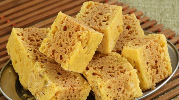 Mysore pak Mysore Pak The 3Ingredient Dessert that Melts in the Mouth NDTV Food