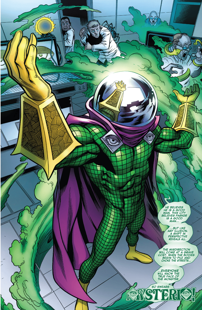 Mysterio Deadpool Takes Out Mysterio With The Deadbuggy Comicnewbies