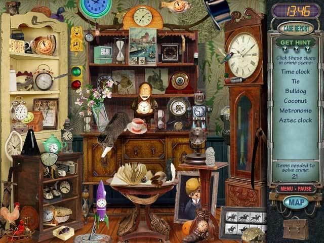free mystery case files games