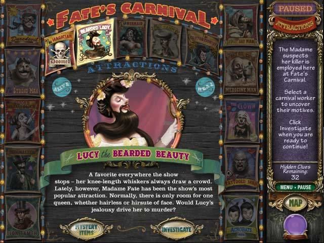 Mystery Case Files: Madame Fate Mystery Case Files Madame Fate