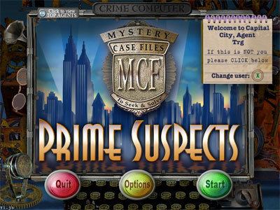Mystery Case Files: Prime Suspects Mystery Case Files Prime Suspects