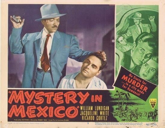 Mystery in Mexico MYSTERY IN MEXICO 1948 Film Noir William Lundigan Lobby Card 3