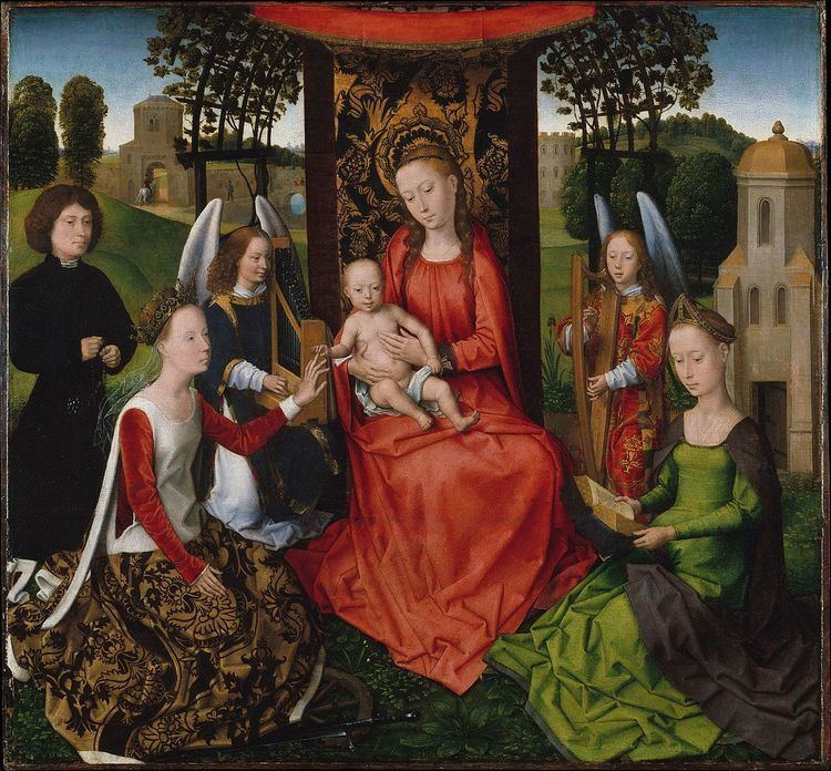 Mystic Marriage of St. Catherine (Memling)