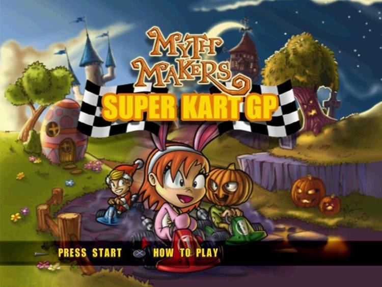 Myth Makers Super Kart GP Myth Makers Super Kart GP User Screenshot 1 for PlayStation 2
