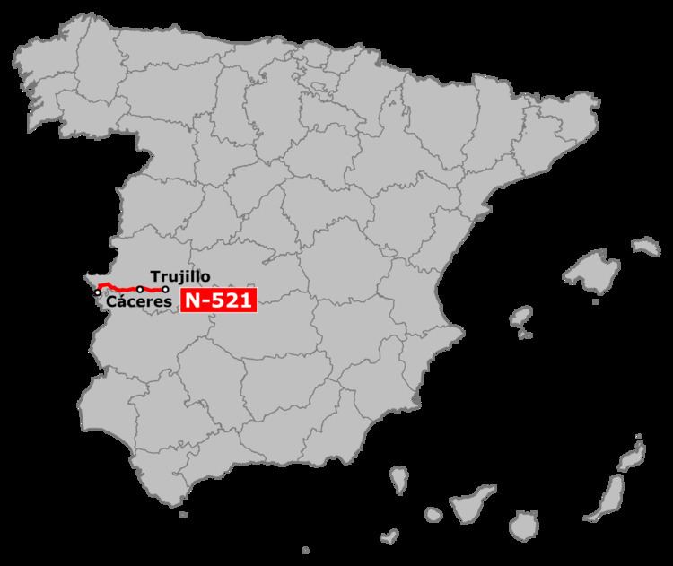 N-521 road (Spain)