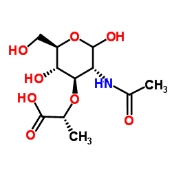 N-Acetylmuramic acid NAcetylmuramic acid C11H19NO8 ChemSpider