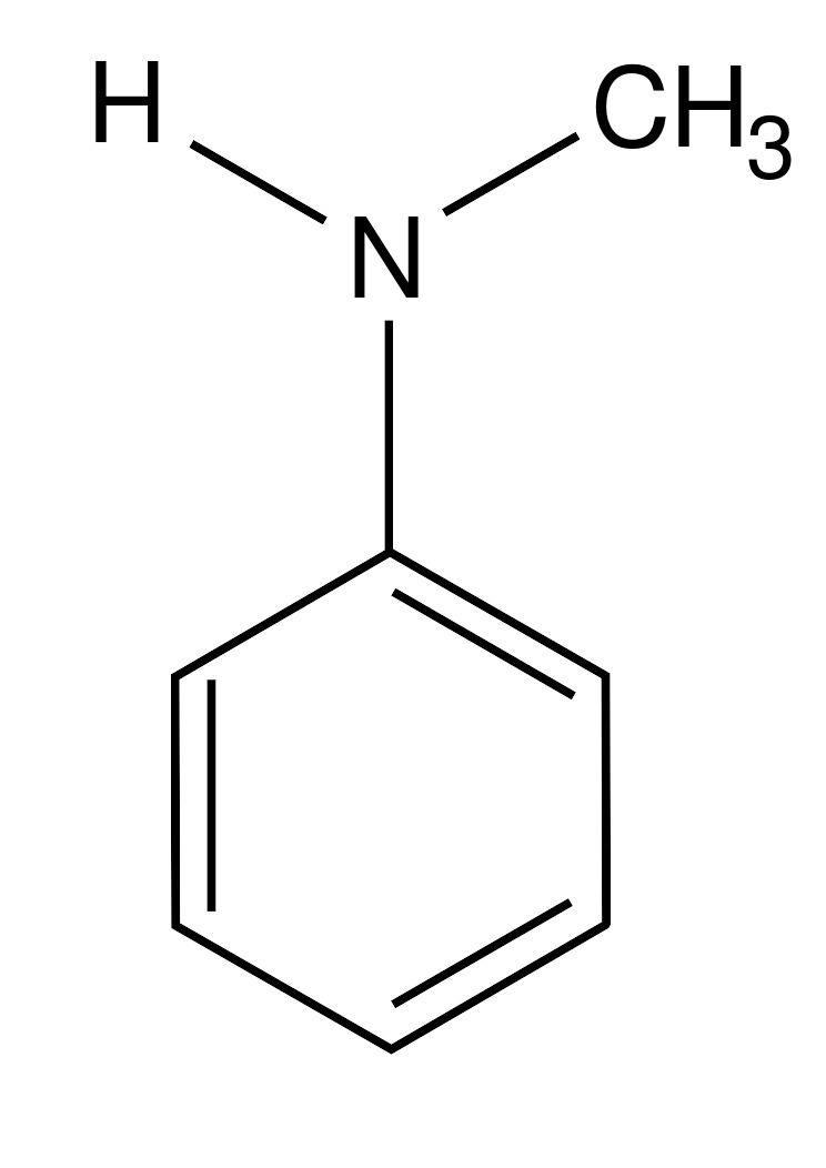 N-Methylaniline FileNMethylanilinesvg Wikipedia