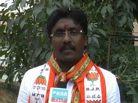 N. S. Nandiesha Reddy KRPURAM BJP CANDIDATE SNNANDISH REDDY SPEAK TO KNN 24X7 YouTube