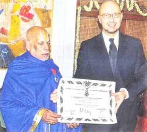 N. S. Ramanuja Tatacharya Chevalier Award for Sri N S Ramanuja Tatachariar swami Navalpakkam