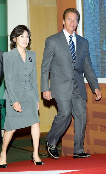 Na Kyung-won Arnold Schwarzenegger and Na KyungWon Photos Governor