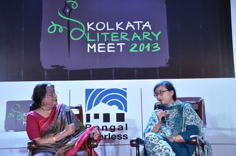Nabaneeta Dev Sen Kolkata Literary Meet 2013 A lit feast of some of the