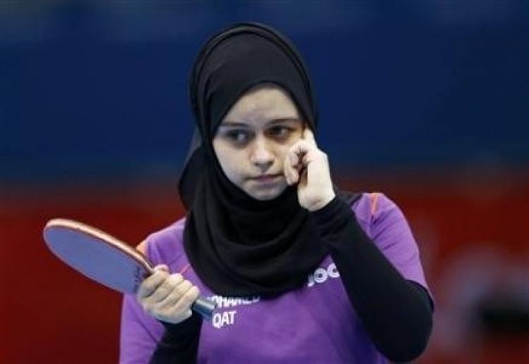 Nada Arkaji Olympics Features Olympians Aya Majdi and Nada Arkaji support Qatar