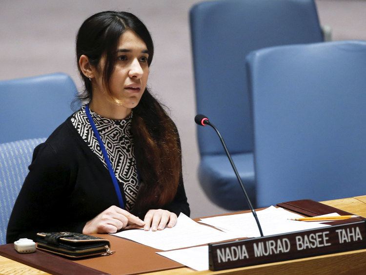 Nadia Murad Nadia Murad Yazidi survivor kept as Isis sex slave describes moment
