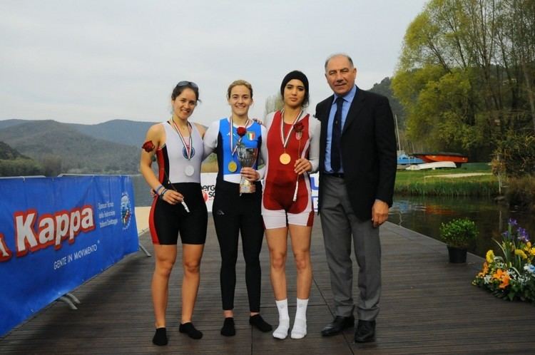 Nadia Negm Egyptian Wins Silver At International Rowing Competition in Italy