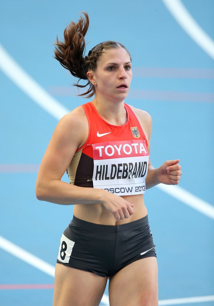 Nadine Hildebrand Nadine Hildebrand Pictures 14th IAAF World Athletics