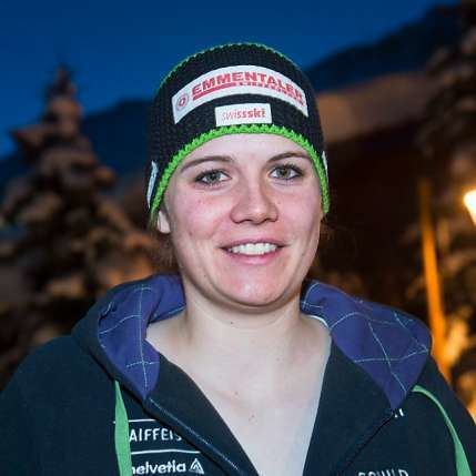 Nadja Kamer Skistar auch ohne Medaille happy Hochzeit Nadja Kamer im