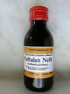 Naftalan oil Naftalan oil refined 100 gram 35 OZ Naphthalanum Liquidum