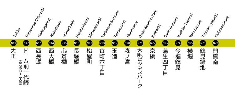 Nagahori Tsurumi-ryokuchi Line File Subway Nagahori Tsurumiryokuchi Linejpg