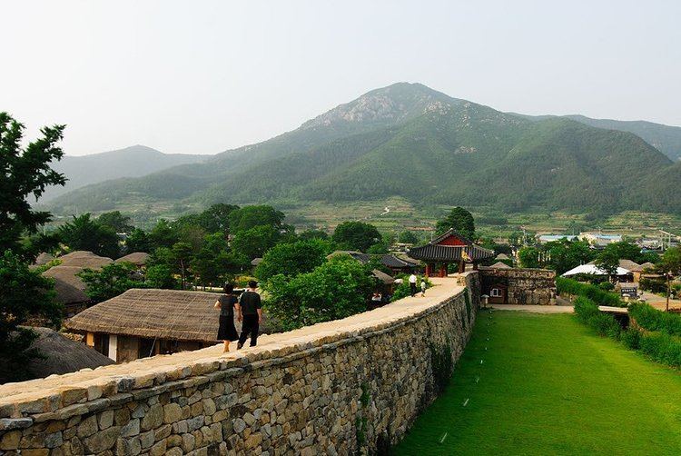 Naganeupseong Panoramio Photo of Folk village in Naganeupseong Fortress