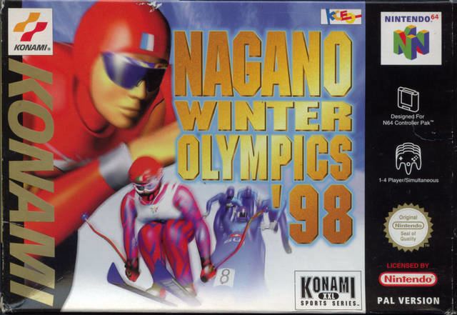 Nagano Winter Olympics '98 Nagano Winter Olympics 3998 Box Shot for Nintendo 64 GameFAQs