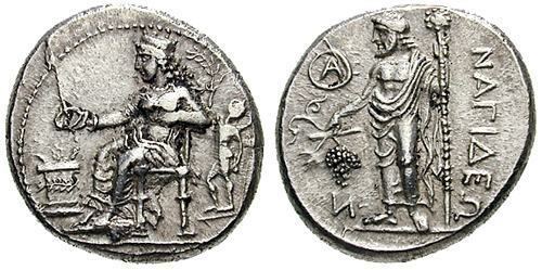 Nagidos Nagidos Cilicia Ancient Greek Coins WildWindscom
