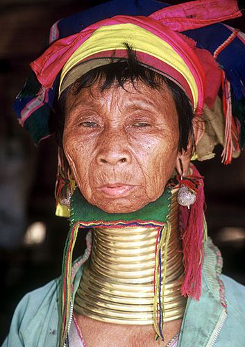 Nai Soi Ban Nai Soi Thailand An elderly Padaung Karen quotLongneckquot Flickr