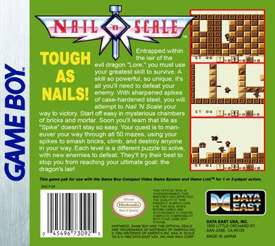 Nail 'n' Scale GameBoy Nail 39n Scale Custom Game Case Retro Game Cases