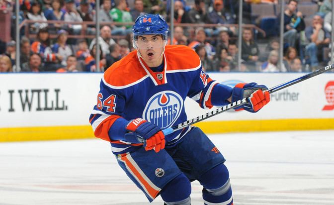 Nail Yakupov Edmonton Oilers39 Nail Yakupov always having fun on the ice