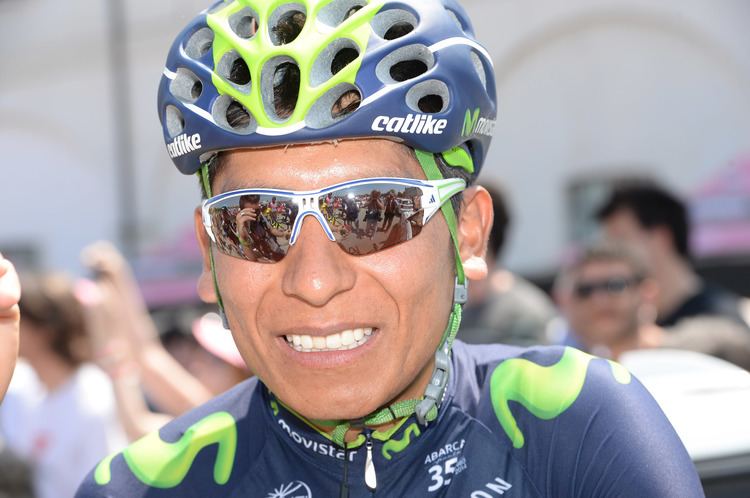 Nairo Quintana Giro d39Italia 2014 Nairo Quintana takes pink jersey with
