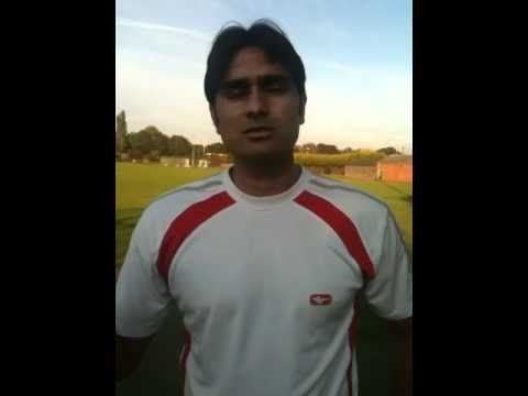 Najaf Shah bowling practice YouTube