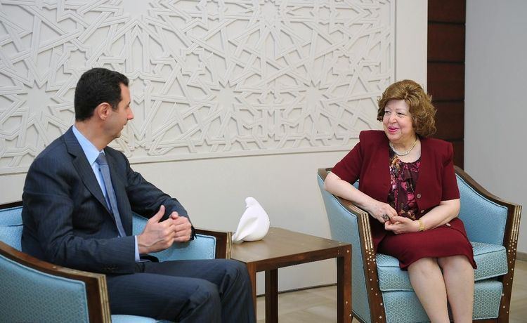 Najah al-Attar Syrias Assad reappoints woman Vice President