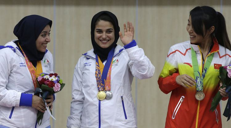Najmeh Khedmati Asian Games 2014 After disqualification the World Record