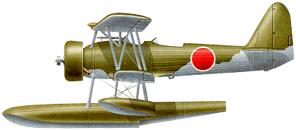 Nakajima E8N Nakajima E8N DAVE reconnaissance floatplane