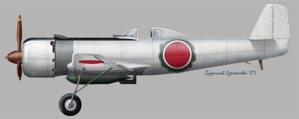 Nakajima Ki-115 WINGS PALETTE Nakajima Ki115 Tsurugi Japan