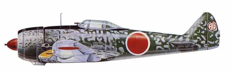 Nakajima Ki-44 WINGS PALETTE Nakajima Ki44 ShokiTojo Japan